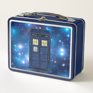 Blue Police Public Call Box - UK Time Travel 1