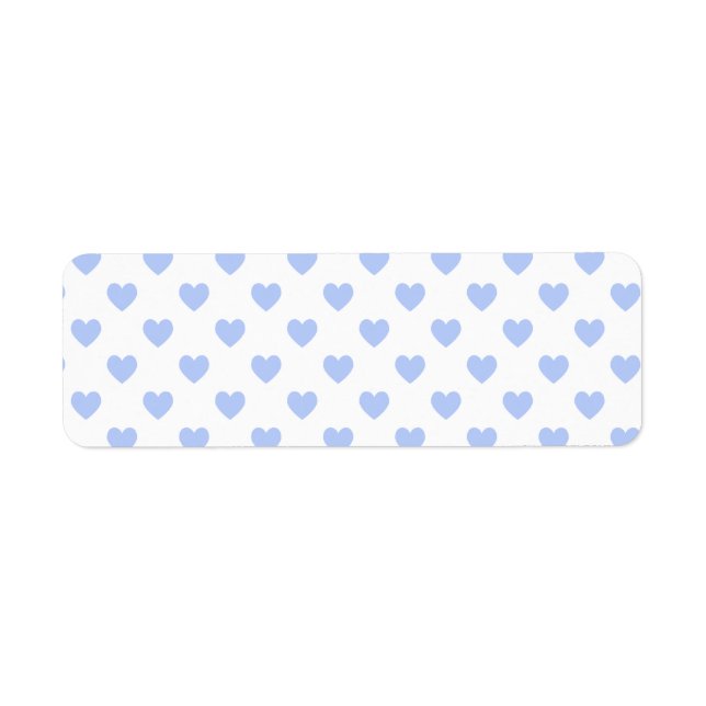 Blue Polka Dot Hearts (Front)