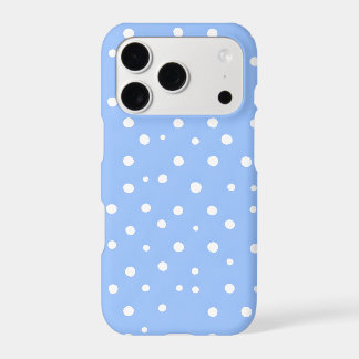 Blue Polka Dot iPhone Case | Classic Coquette