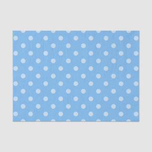 Blue Polka Dot Tissue Paper 2