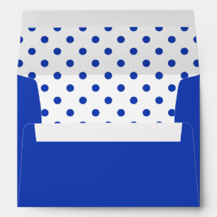 Blue Polka Dots Envelope