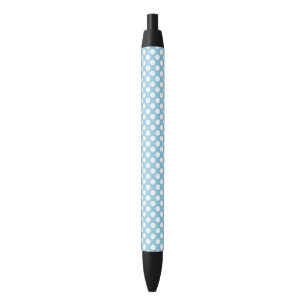 Blue Polka Dots, Polka Dot Pattern, Dots, Dotted Black Ink Pen