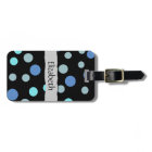 Blue Polka Dots, Polka Dot Pattern, Your Name