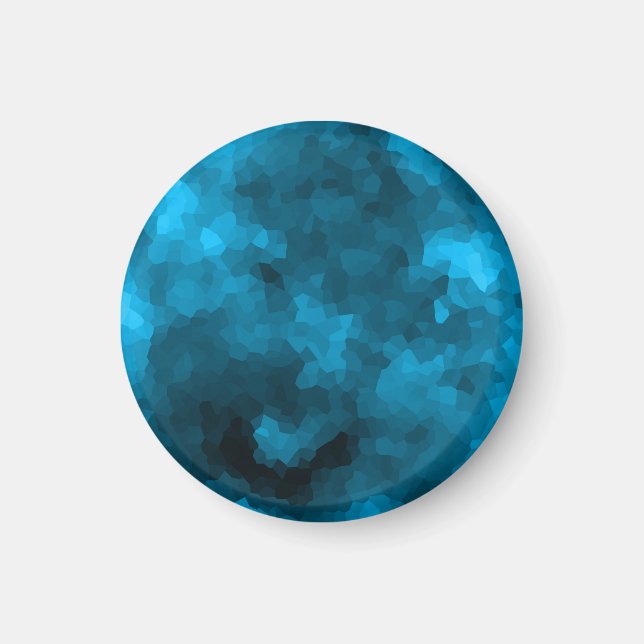 Blue polygonal magnet (Front)