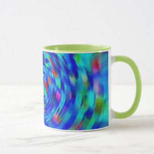 Blue Pond Ripple Mug