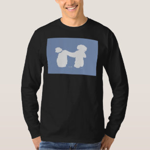 Blue Poodle Dog Tony Fernandes T-Shirt