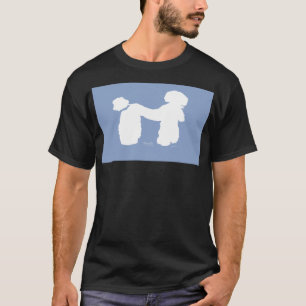 Blue Poodle Dog Tony Fernandes T-Shirt