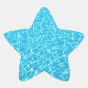 Blue Pool Water Stickers