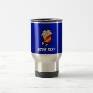 Blue Popcorn Travel Mug