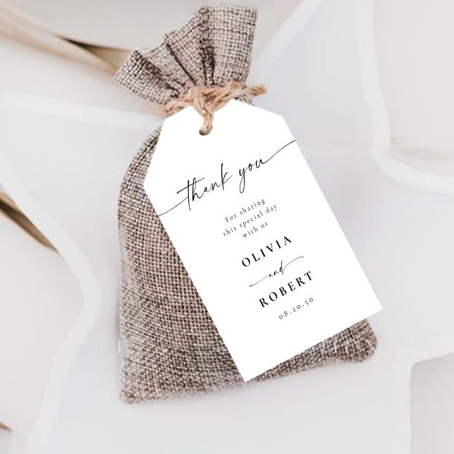 Blue Porcelain Wedding Gift Tags (Creator Uploaded)