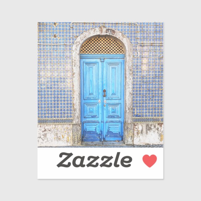 Blue Portugal Door (Sheet)