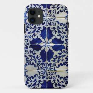 Blue, Portuguese Tiles iPhone 11 Case