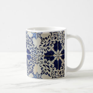 Blue, Portuguese Tiles Coffee Mug