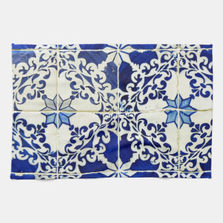 Blue, Portuguese Tiles Tea Towel