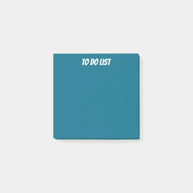 Blue Post-it Notes (Front)