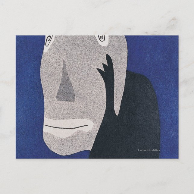 Blue Postcard (Front)