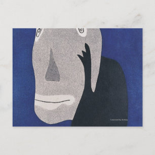 Blue Postcard
