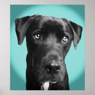 Blue Poster