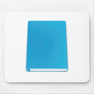 Blue power bank mouse mat