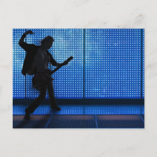 BLUE POWER CHORD- Postcard
