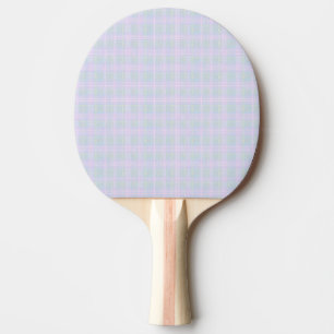 Blue Praire Plaid Ping Pong Paddle