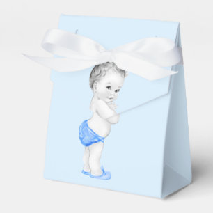 Blue Prince Baby Shower Favour Boxes