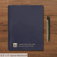 Blue Professional Luxury Initial Logo