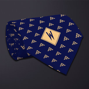 Blue Project Manager Flowchart Tie