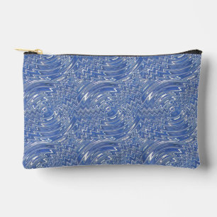  Blue psychedelic accessory bag