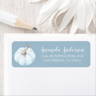 Blue Pumpkin Baby Shower Address
