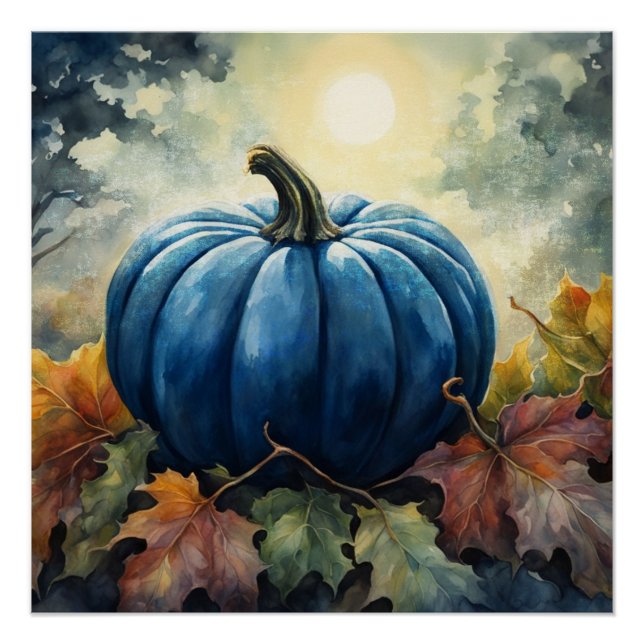 Blue Pumpkin - Poster (Front)