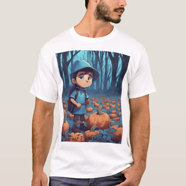 Blue Pumpkins T-Shirt (Front)