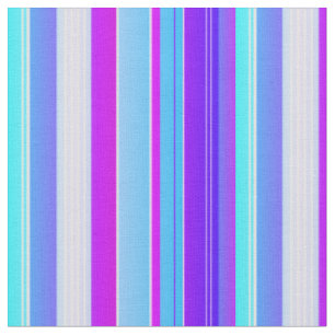 Blue puprle creative original striped fabric