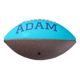Blue purple add name text back to school message s american football