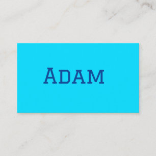 Blue purple add name text back to school message s business card