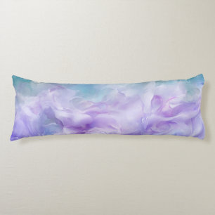 Blue & purple cloud swirl body cushion