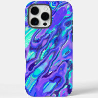 Blue Purple Colourful Abstract Marble Texture Liqu