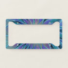 Blue Purple Flower Dream Abstract Fractal Art