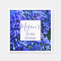 Blue purple lilacs romantic blue floral photo