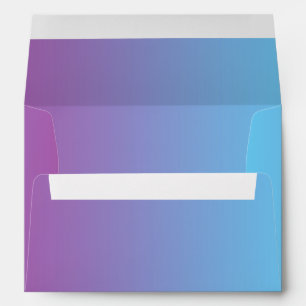 Blue & Purple Ombre Envelopes