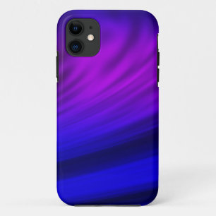 Blue, Purple paint brush strokes on iphone cases
