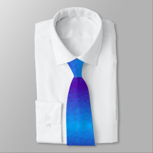 Blue purple poly or polygons pattern background tie