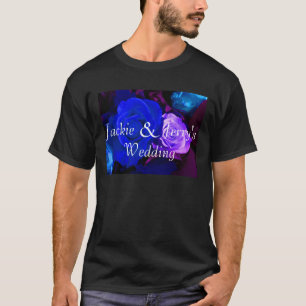 Blue Purple Rose T-Shirt