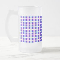 blue & purple striped electric retro 