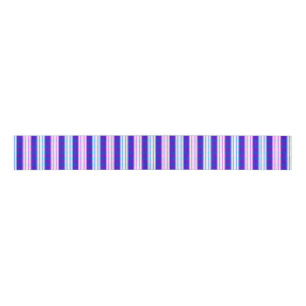 blue & purple striped electric retro  grosgrain ribbon