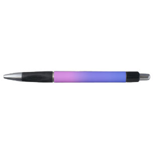 Blue purple sunset ombre