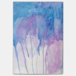 Blue & Purple Watercolor   Notepad