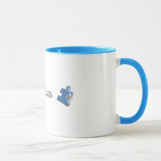 Blue Puzzle Pieces - Autism Awareness Mug