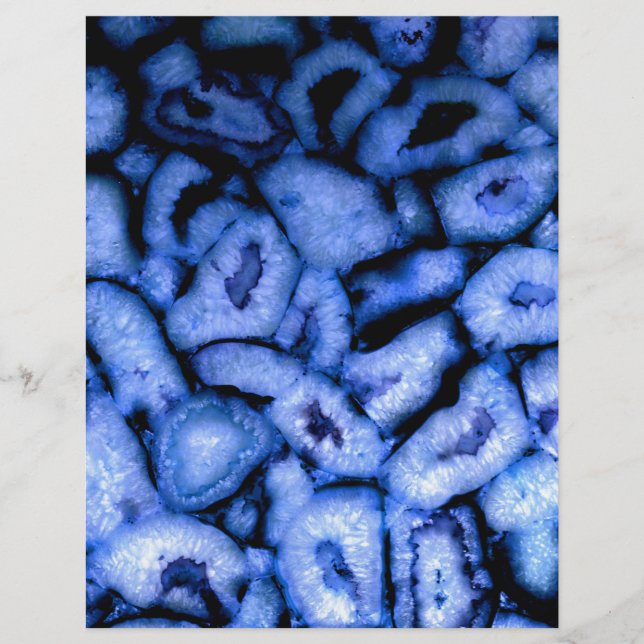 Blue Quartz Agate Geodes (Front)