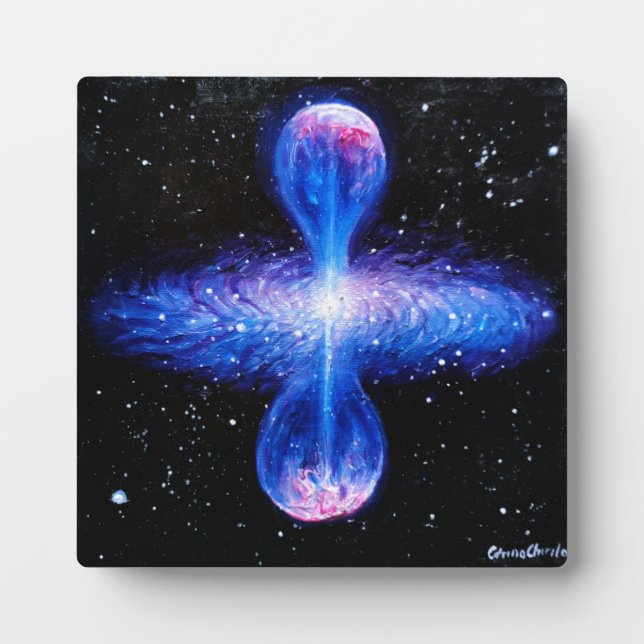 Blue quasar   plaque (Front)